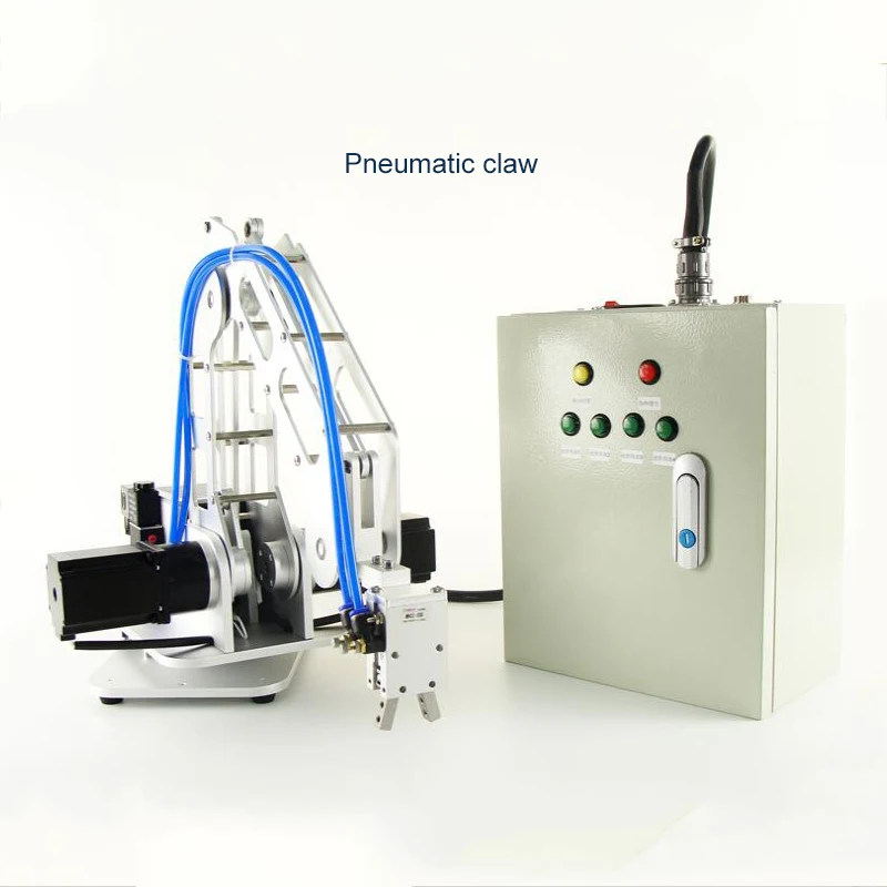 4 Axis Robotic Arm with Geared Motors - Full Kit & Pneumatic